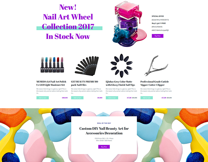 Cosmetics Store Responsive OpenCart Template